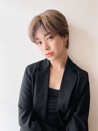 ショート カラー ヘアモードKT石橋店所属・田中 泰正のヘアスタイル
