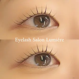 マツエク・マツパ Lumiére 鈴木咲良のマツエク・マツパデザイン