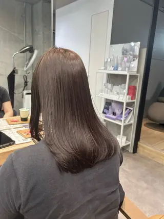 セミロング shiho︎🌟/ 髪質改善カラーのヘアスタイル