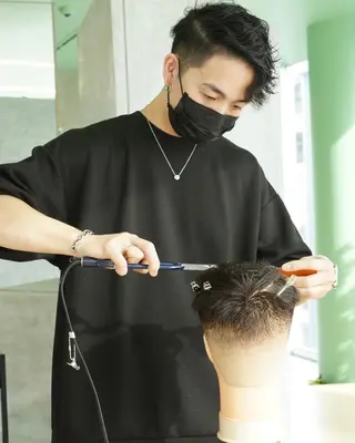 パーマ メンズ 年間2000名担当◎ パーマ職人/仲原佑樹のヘアスタイル