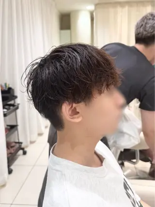 パーマ メンズ 【𝐀𝐬𝐡-池袋 】ひな 🎀💭のヘアスタイル