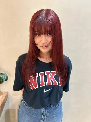 カラー レイヤー・ボブカット ／もえまる🌻のヘアスタイル