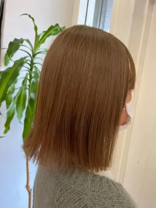 カラー 縮毛矯正/髪質改善/ ハイトーン/Makoのヘアスタイル