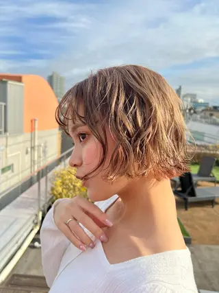 ミディアム カラー I’ve所属・💘大人可愛く💘 Natsuki❥❥❥のヘアスタイル