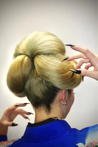 ロング カラー KAH所属・Koichi Satoのヘアスタイル