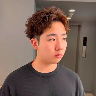 メンズ 33sasa大阪所属・小岩 隆樹のヘアスタイル