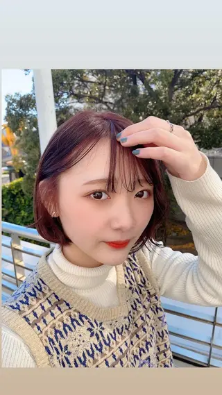 ショート カラー Ate by little所属・青木 梢のヘアスタイル