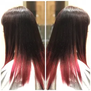 セミロング カラー 小山内 龍一郎 店長のヘアスタイル