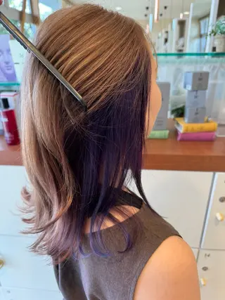 ミディアム 日置 大智のヘアスタイル