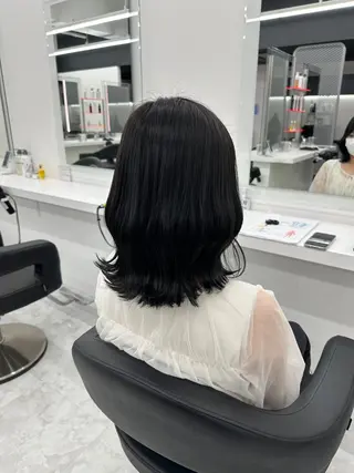 ロング カラー パーマ ヘアアレンジ メンズ キッズ ♥️韓国ヘア レイヤー♥️ゆりのヘアスタイル