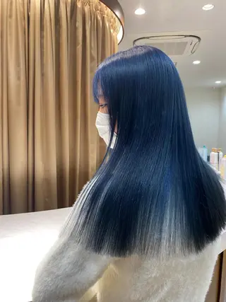 ロング 顔周り🇰🇷韓国 レイヤー/モエのヘアスタイル