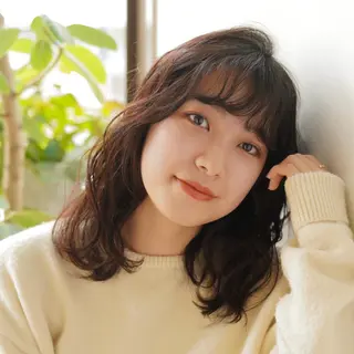 ミディアム 骨格診断🍒似合わせ ヘア🍒宮澤瑞穂のヘアスタイル