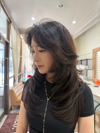 ロング nico. 心斎橋 akariのヘアスタイル