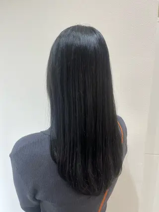 カラー 北村由衣 カラーモデルのヘアスタイル
