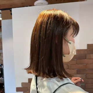 ミディアム カラー SEESOE所属・Abe Fuminaのヘアスタイル