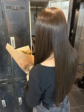 ロング おがわ まなのヘアスタイル