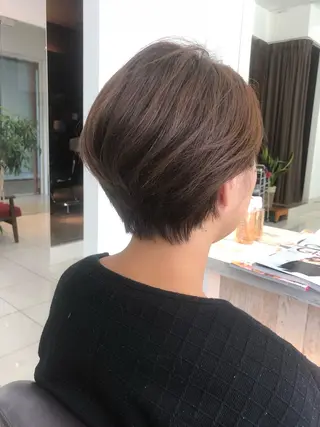 ショート SAKURA 原宿所属・なかの たくみのヘアスタイル