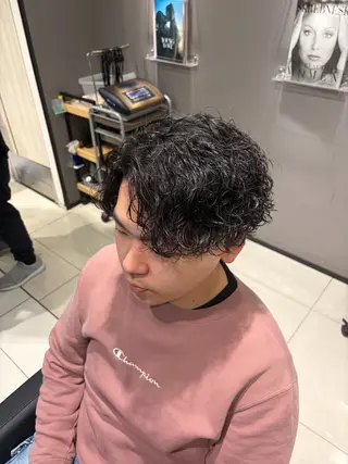 パーマ メンズ 関内/メンズパーマ/ 男性専門/菊池蒼大のヘアスタイル