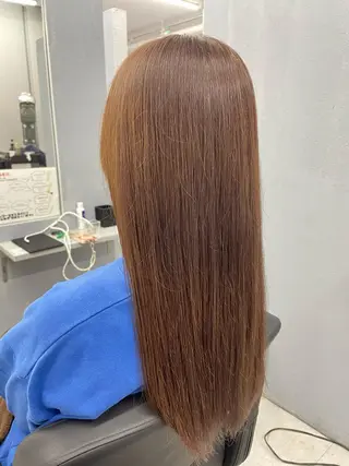 カラー 透明感♡くすみカラー shiori/小岩のヘアスタイル