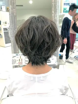 ショート 田中 慎也のヘアスタイル