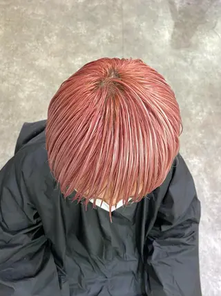 ショート カラー メンズ 森貴裕/ベージュ/ パーマ/オリーブのヘアスタイル