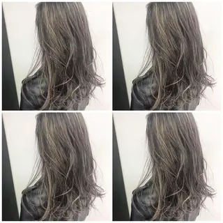 セミロング カラー パーマ ヘアアレンジ メンズ キッズ ネイル マツエク・マツパ レイヤー／顔周り 韓国ヘア森田和貴のヘアスタイル