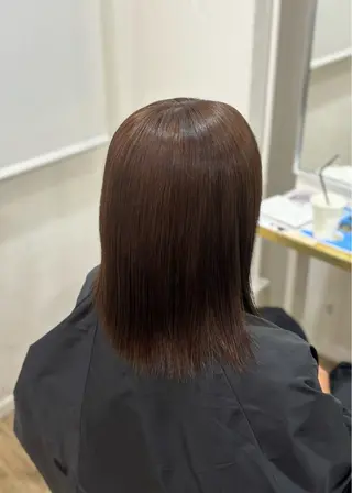 ミディアム カラー 艶髪カラー/ 茶屋町/王子凌汰のヘアスタイル