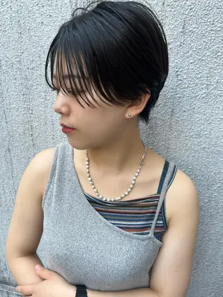 ショート lounge×morio ikebukuro所属・田畑 優希のヘアスタイル