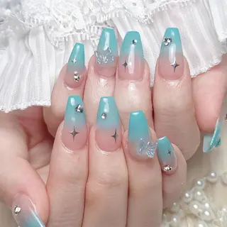 ネイル 🦋チップ長さだし 専門店🦋のネイルデザイン