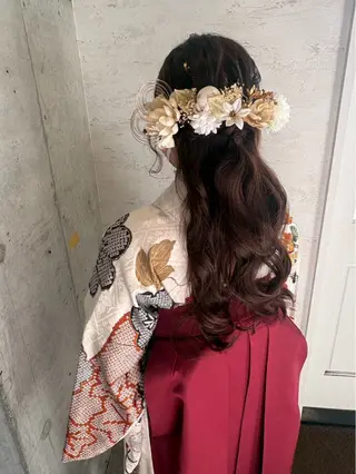 ロング ヘアアレンジ Reve  resort所属・美髪× ヘアセット✨Araiのヘアスタイル