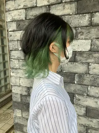 ショート カラー ✂️似合わせの魔術師 石田一樹✂️のヘアスタイル