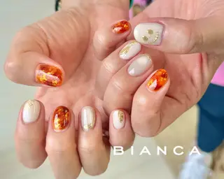 ネイル ネイルサロンビアンカ 大宮店長 モリサワのネイルデザイン