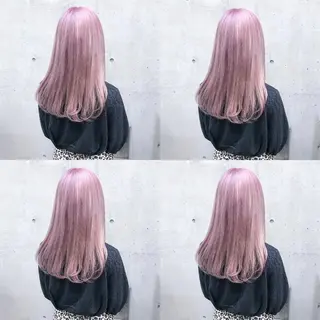 セミロング カラー ヘアアレンジ ブリーチ/ヘアケア 🪞TAKUMA🪞のヘアスタイル