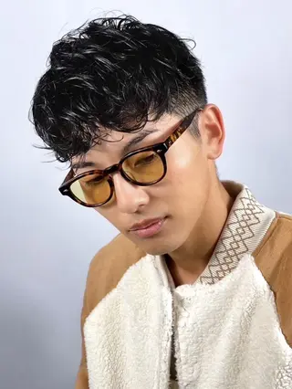 ショート プレミアムバーバー新宿店所属・⚡️メンズ特化⚡️ 倉林 隼大のヘアスタイル