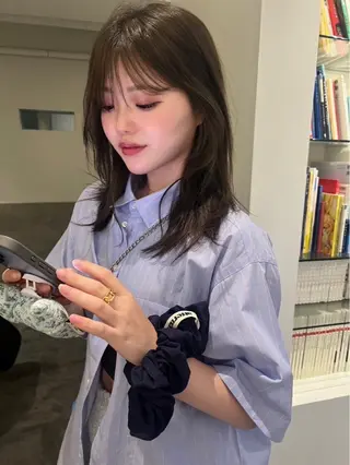 カラー KOCHAB本山所属・三谷 はるなのヘアスタイル