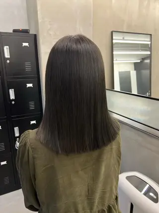 ミディアム よしのり genieeのヘアスタイル