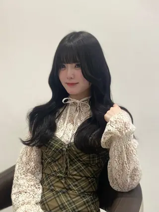 ロング 岡山 愛のヘアスタイル