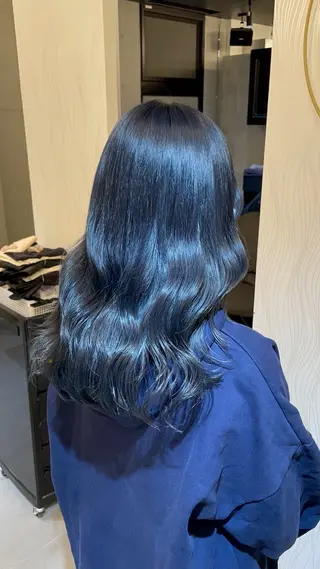 セミロング カラー 羽田翔大/ブリーチ/ ボブカット/店長のヘアスタイル