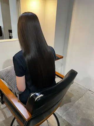 ロング カラー 真鍋 哲大のヘアスタイル