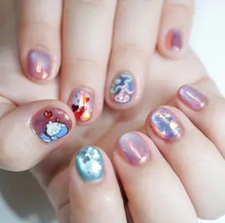ショート Re nail所属・Re nailのネイルデザイン