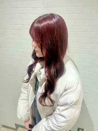 ロング カラー レイフィールド観光通り店所属・ハイトーンカラー🎀 はなえのヘアスタイル