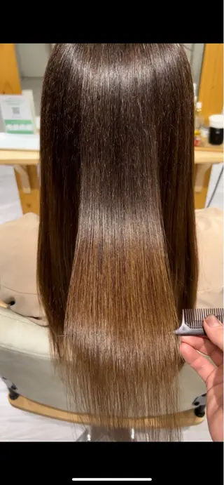 ロング 💙まこと💙艶 カラー(Rico)のヘアスタイル