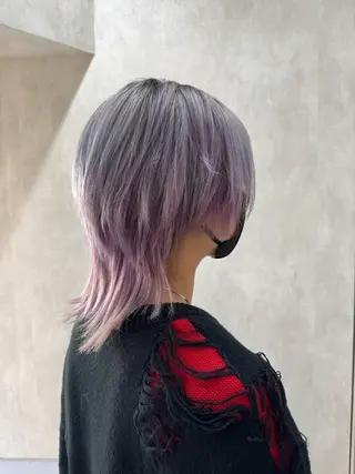 セミロング ウルフ/レイヤー/ ボブ/大石晴也🦋のヘアスタイル