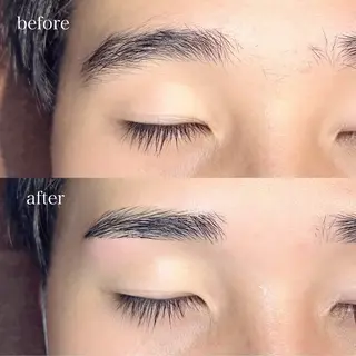 メンズ アイブロウ 堀内 優衣💗パリジェンヌのマツエク・マツパデザイン