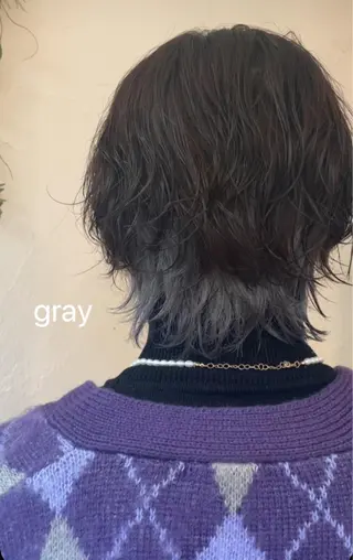 ショート カラー メンズ Hair muse'e所属・加藤 愛鈴のヘアスタイル