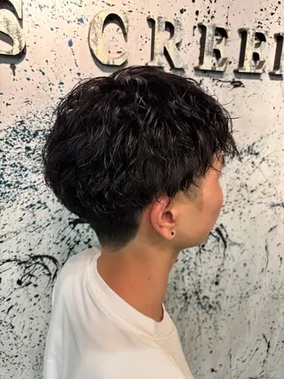 ショート パーマ メンズ OPUS CREER所属・小室 友香のヘアスタイル