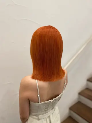 ミディアム カラー Ash中目黒店 榊間茜のヘアスタイル