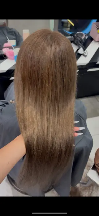 ロング カラー 大阪 梅田/ ハイトーン/エクステのヘアスタイル