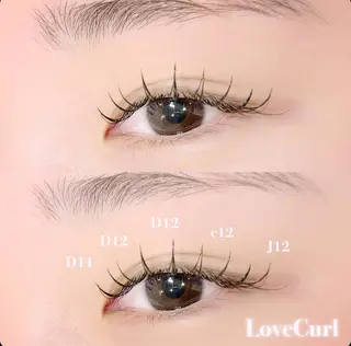 マツエク・マツパ しみず れいなのマツエク・マツパデザイン