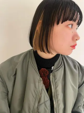 ショート カラー ショート/ボブ/ 吉祥寺/ryoのヘアスタイル